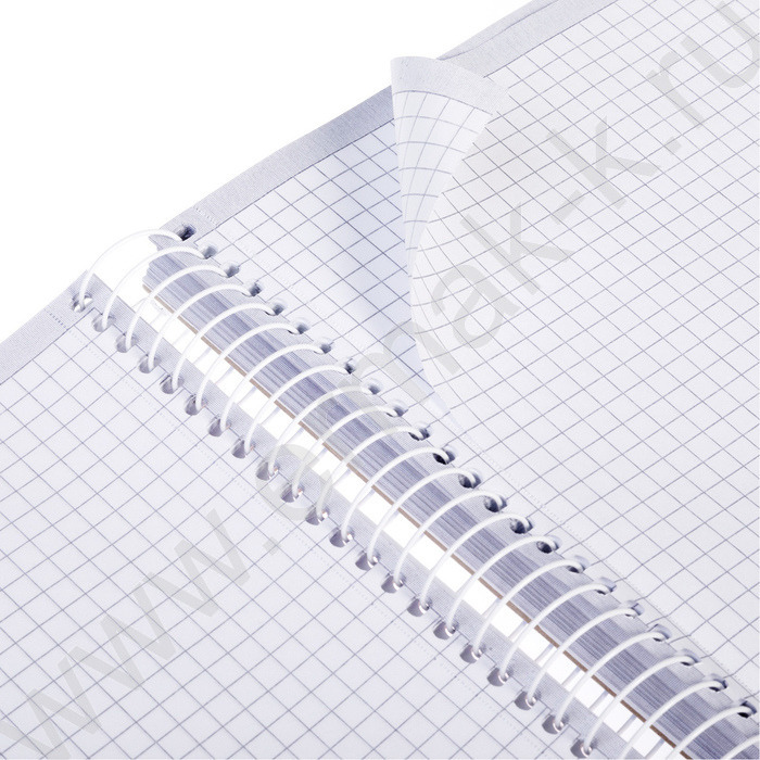 Тетрадь 120л клетка/спираль/тв.обл. "Underline" | Фото 3