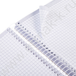 Тетрадь 120л клетка/спираль/тв.обл. "Бал цветов" | Фото 3