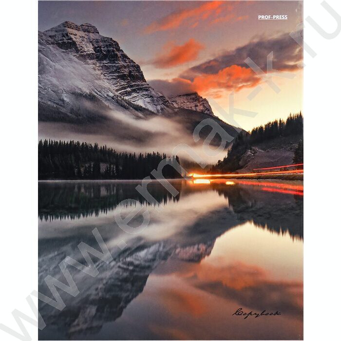 Тетрадь  80л клетка/кольца "Тихая природа" | Фото 1