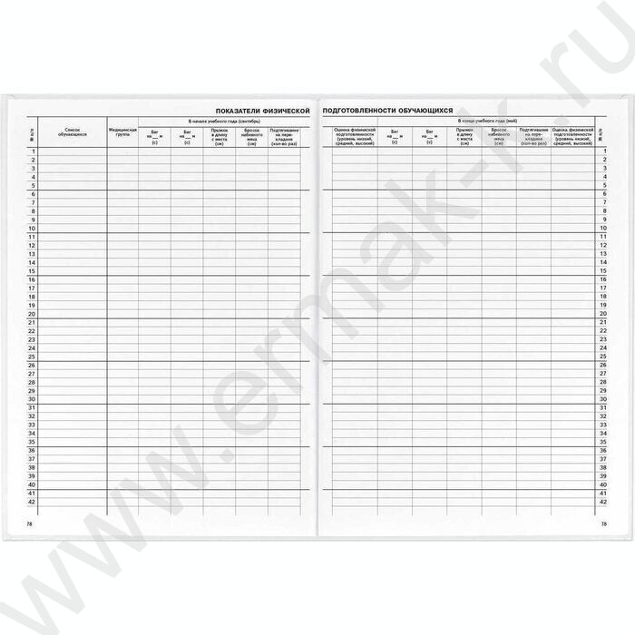 Классный журнал  10-11 класс А4 | Фото 4
