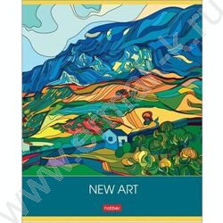Тетрадь  80л клетка "New art" /глянц ламин./тиснение/ 5видов | Фото 4