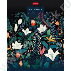 Тетрадь  80л клетка "Floral dreams" ассорти | Фото 1