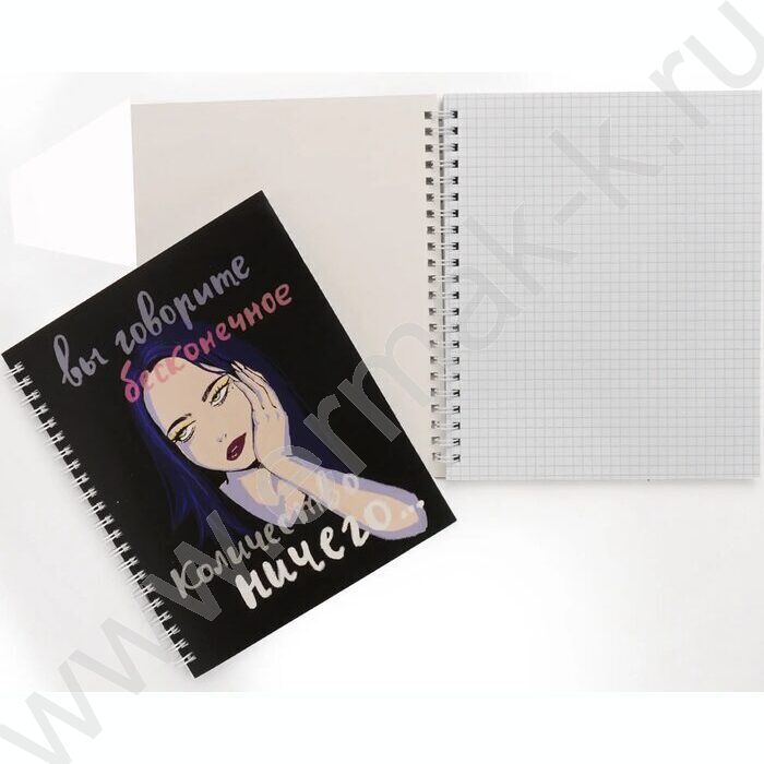 Тетрадь  96л клетка/спираль "Любимый цвет" 5видов /твин-лак/ | Фото 6