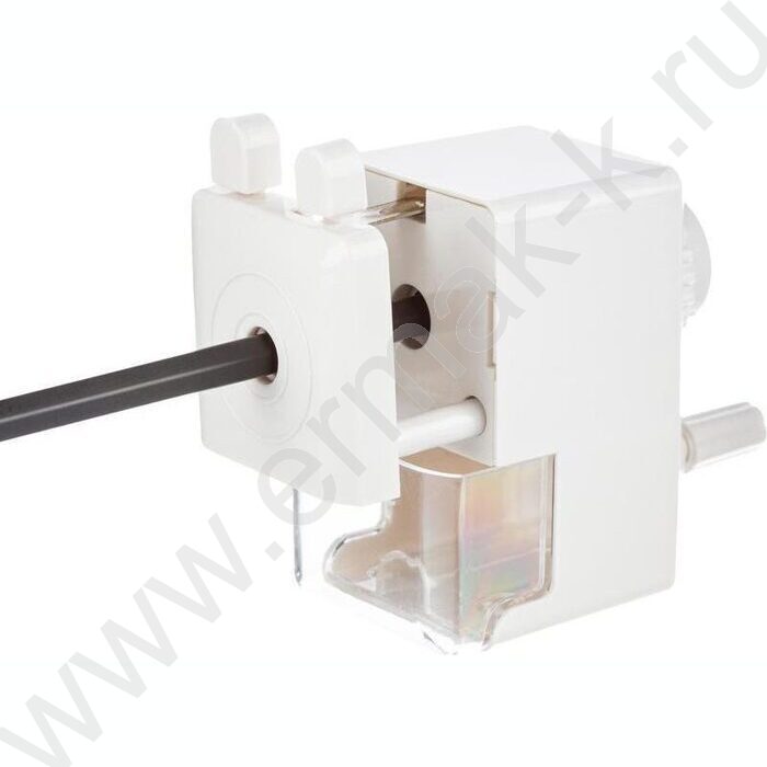 Точилка механическая 91*47*90мм, 8мм, фиксация карандаша, белая | Фото 8