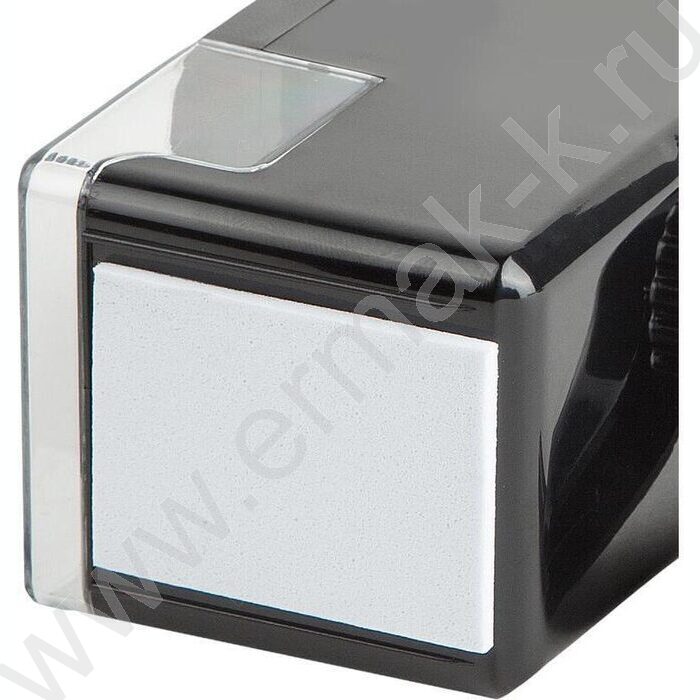 Точилка механическая 91*47*90мм, 8мм, фиксация карандаша, чёрная | Фото 4