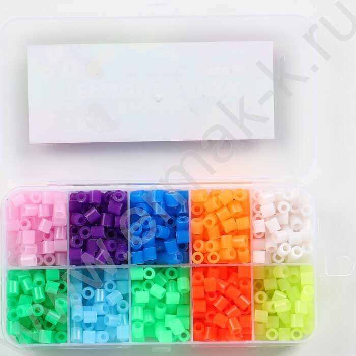 Набор бусин д/термомозаики "Неон" 850 бусин | Фото 3