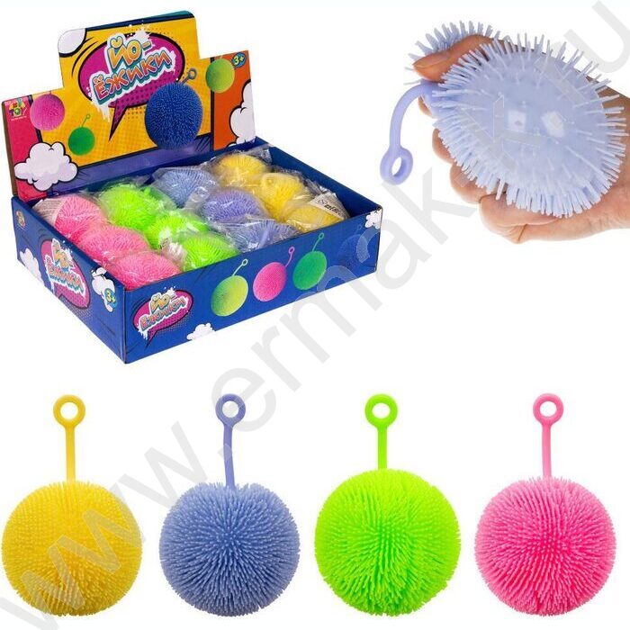 Игрушка антистресс Ё-Ёжик 8 см 4 вида | Фото 1