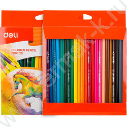 Карандаши  24цв ColoRun тополь /трехгранные /европодвес | Фото 2