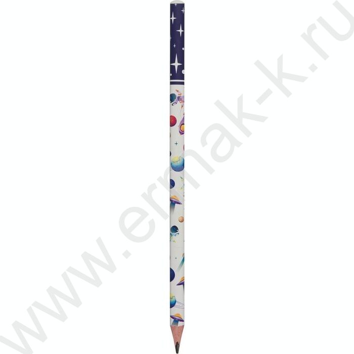 Карандаш ч/гр HB Happy Graphix.Космос | Фото 1