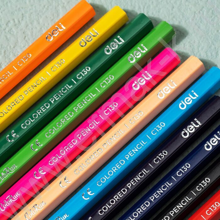 Карандаши  12цв ColoRun /дерево /шестигранные /европодвес | Фото 3