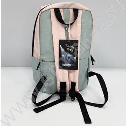 Рюкзак 37*24*15 /1отд. 1карман /мятно-розовый | Фото 3