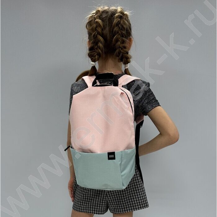 Рюкзак 37*24*15 /1отд. 1карман /мятно-розовый | Фото 7