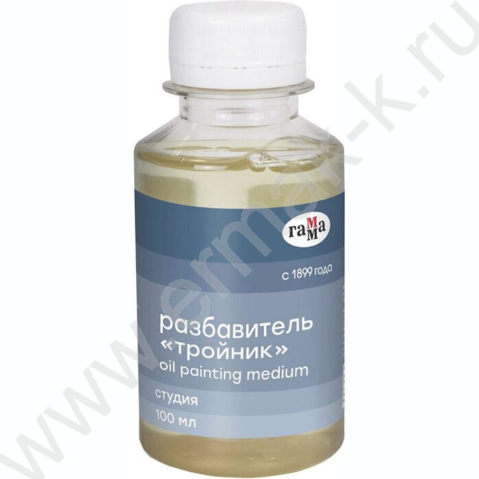 Разбавитель д/худ.масляных красок 100мл Тройник | Фото 1