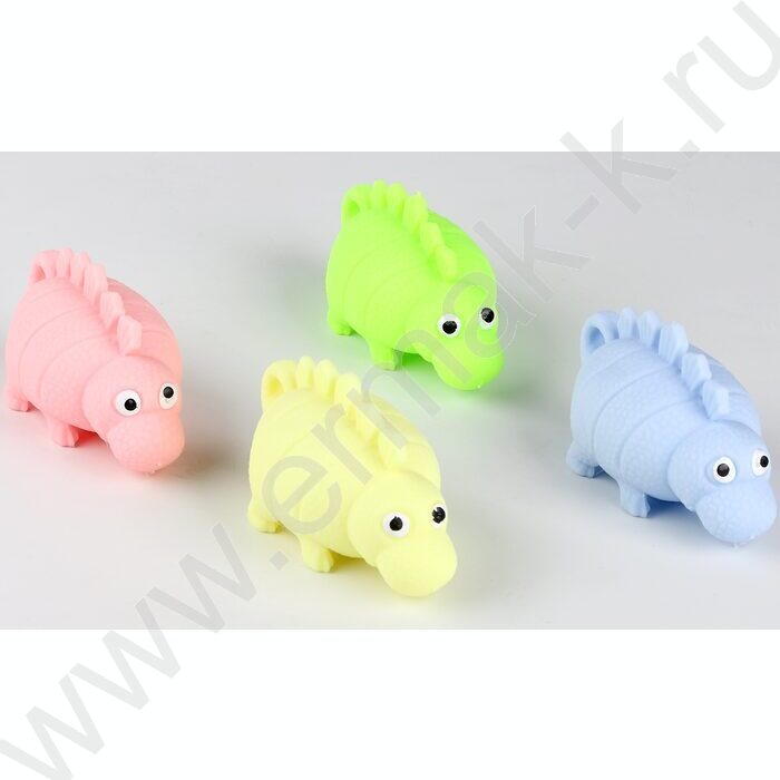 Игрушка антистресс "Ёжка.Дино" свет ассорти | Фото 3