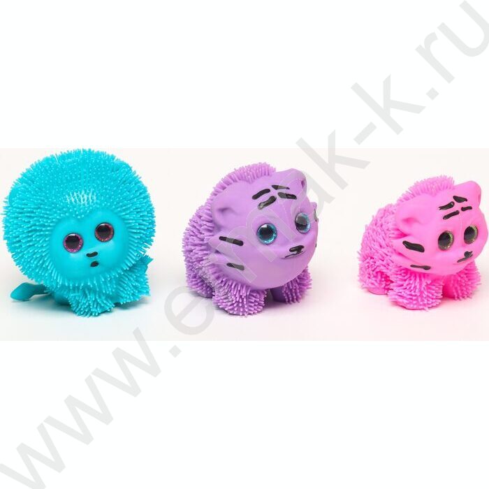 Игрушка антистресс "Ёжка.Зверята" свет ассорти | Фото 2