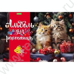 Альбом д/рисования 16л "Пушистые малыши" ассорти | Фото 1