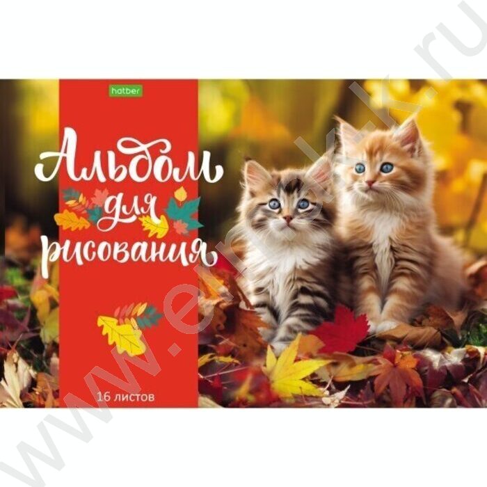 Альбом д/рисования 16л "Пушистые малыши" ассорти | Фото 4