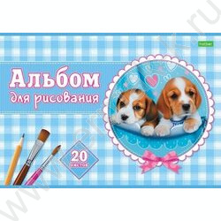 Альбом д/рисования 20л "Милые мордашки" | Фото 4
