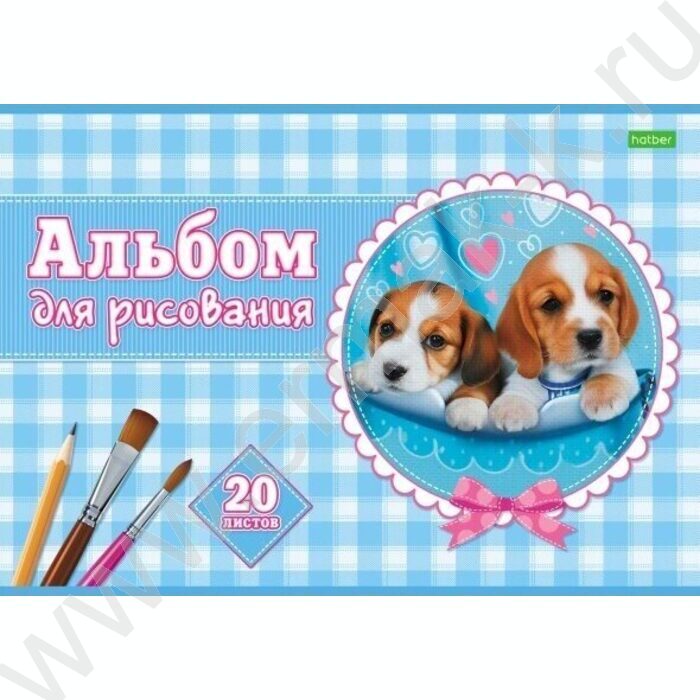 Альбом д/рисования 20л "Милые мордашки" | Фото 4