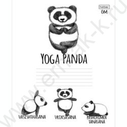 Тетрадь  24л линейка "Animals Yoga" 5видов | Фото 3