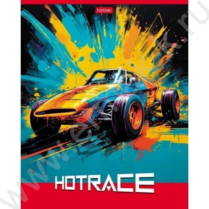 Тетрадь  40л линейка "Горячие гонки" ассорти | Фото 4