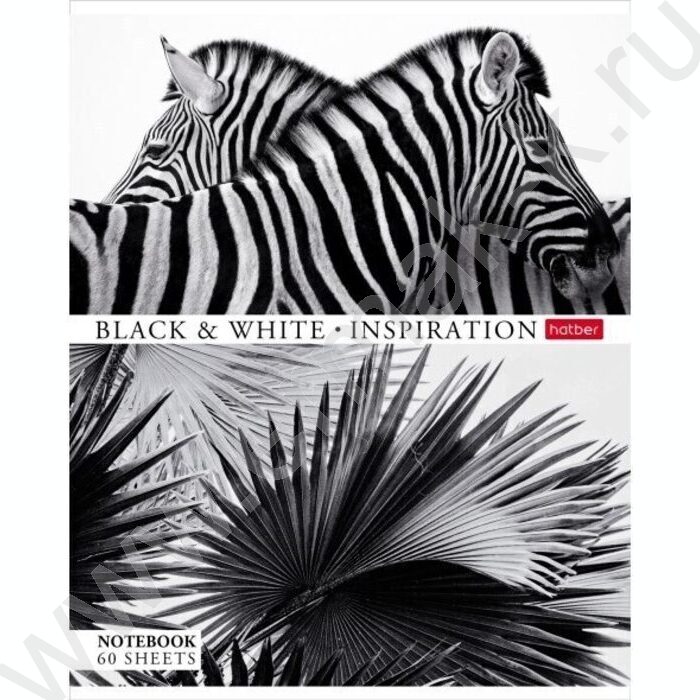 Тетрадь  60л клетка "Вдохновение" ассорти | Фото 2