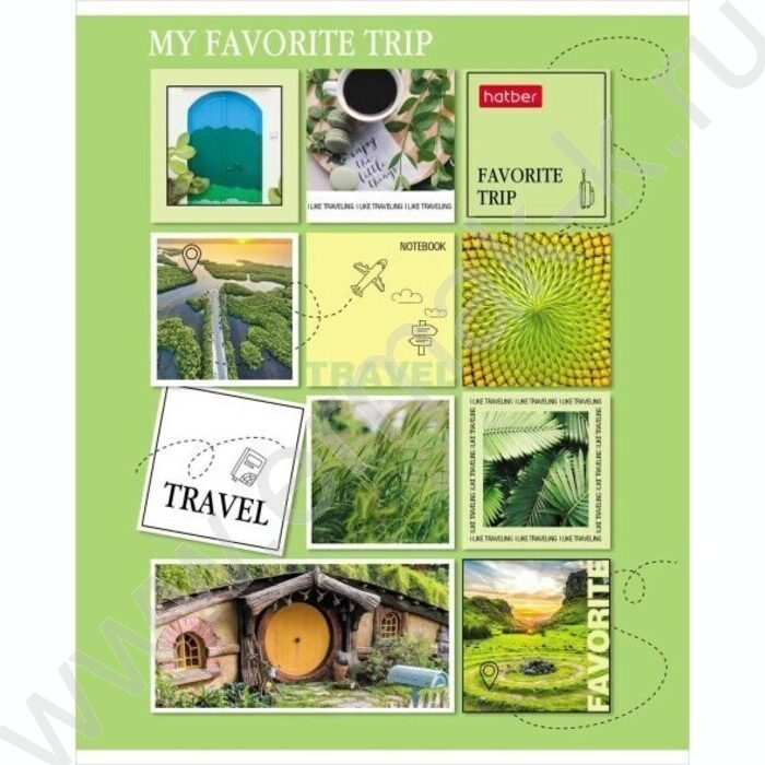 Тетрадь  80л линейка "TRAVEL" | Фото 3