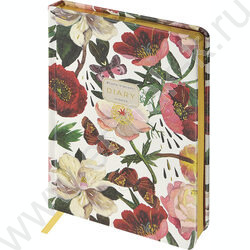 Ежедневник н/дат А5+ 120л Пионы | Фото 2