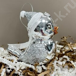 Новогодний сувенир "Птичка" 9*5*8,5см | Фото 4