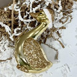 Новогодний сувенир "Золотой гусь" 7*5*10см | Фото 4