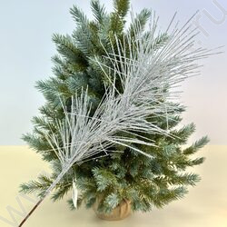 Новогодний сувенир "Ветка серебро"  70см NEW | Фото 3