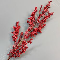Новогодний сувенир "Ветка c ягодами"  70см NEW | Фото 1