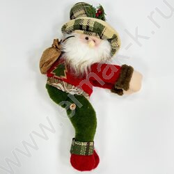 Новогодний сувенир "Снеговик или Дед - зажим для штор" NEW | Фото 1