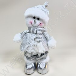 Новогодний сувенир "Снеговик"  29см NEW | Фото 1