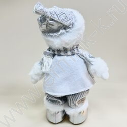 Новогодний сувенир "Снеговик"  29см NEW | Фото 3