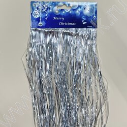 Дождик 25см*2м /серебро NEW | Фото 3