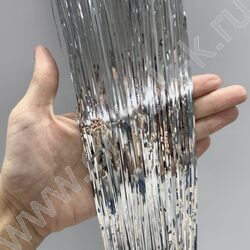 Дождик 25см*2м /серебро NEW | Фото 4