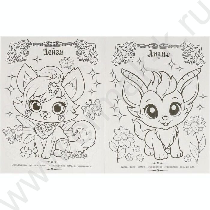 Раскраска А4 Волшебная раскраска.Загадочный лес | Фото 2