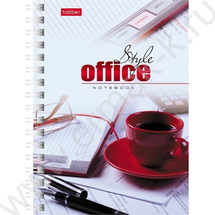 Зап. книжка  80л А6 спираль Офис | Фото 3