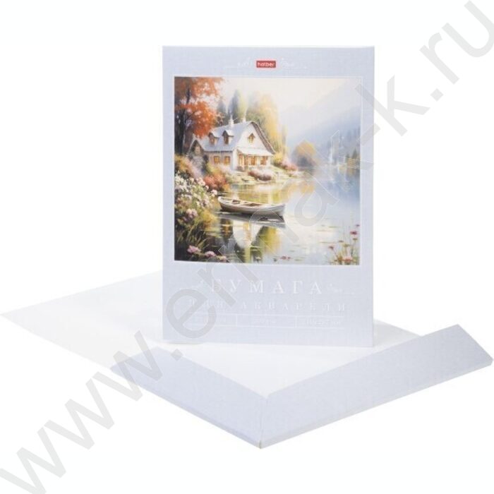 Папка д/акварели А4 20л 200г/м2 "Дом у озера" /тиснение | Фото 2