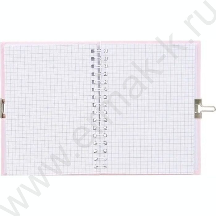 Блокнот  48л 15*11см спираль "Кошки" тв.обложка с рисунком 3D,замочек,блок-клетка ассорти | Фото 2