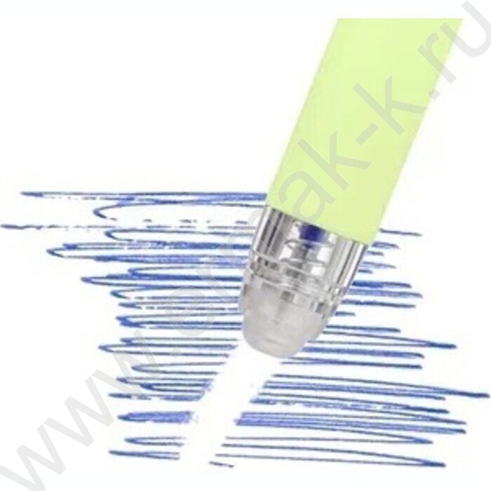 Ручка гелевая со стираемыми чернилами авт. синяя 0,5мм Панда/зелёный с рисунком корпус ассорти | Фото 2