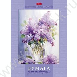 Папка д/акварели А4 10л 200г/м2 "Нежность" /тиснение | Фото 1