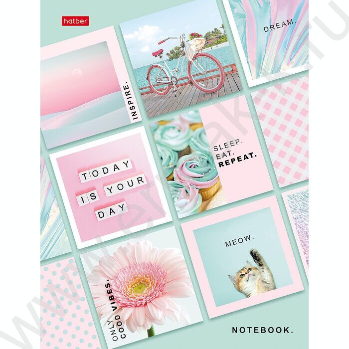 Бизнес-блокнот  80л А5 5-цв.блок "Яркие эмоции" блок линия | Фото 1