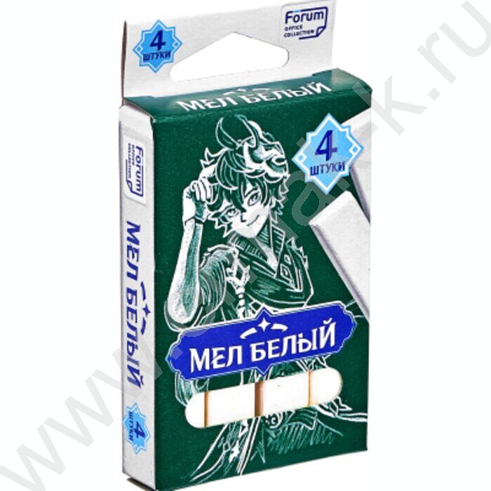 Мел белый   4шт "Аниме" | Фото 3