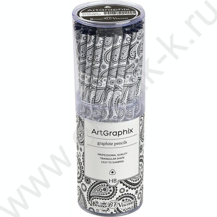 Карандаш пластиковый  HB ArtGraphix. Cashmere pattern | Фото 4