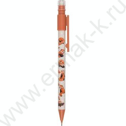 Карандаш механический 0,7мм с ластиком HappyGraphix. Ред Панды | Фото 1