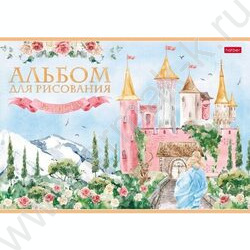 Альбом д/рисования 24л "Сказочные замки" ассорти | Фото 4
