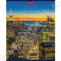 Тетрадь  60л клетка "Megapolis" ассорти | Фото 1