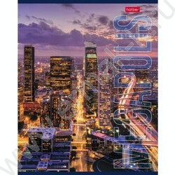 Тетрадь  60л клетка "Megapolis" ассорти | Фото 2